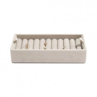 Ролл-вставка для колец Stackers 73772 Grey Velvet